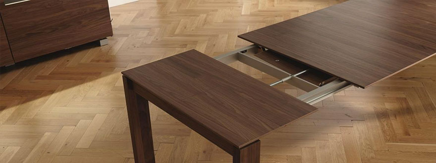 table extensible en bois massif